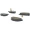 Centric Parts PREM CERAMIC BRAKE PAD SHIMS & HARDWARE 301.0272 - alternate 4